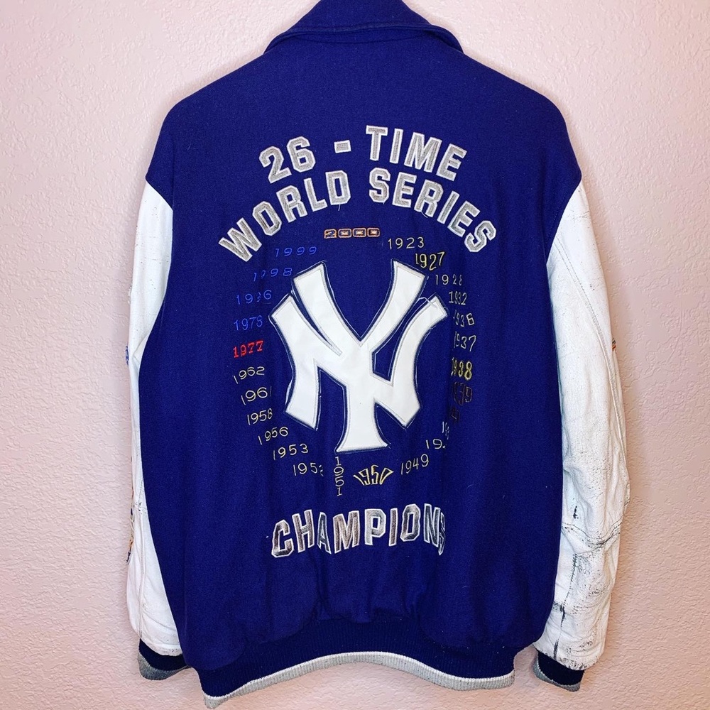 Vintage New York Yankees World Series jacket Med